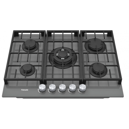 Газовая панель Fabiano FHG 8255 VGHT Titanium Glass А-14